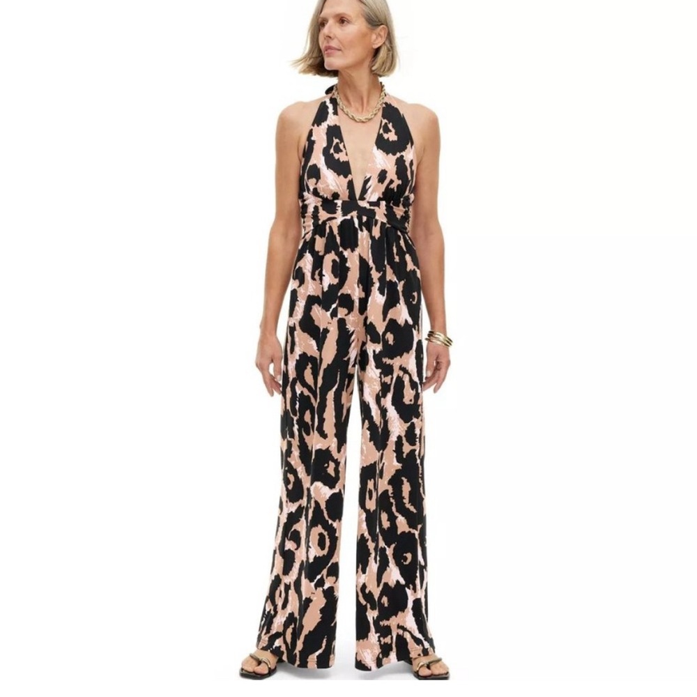 DVF for Target Leopard Print Jumpsuit